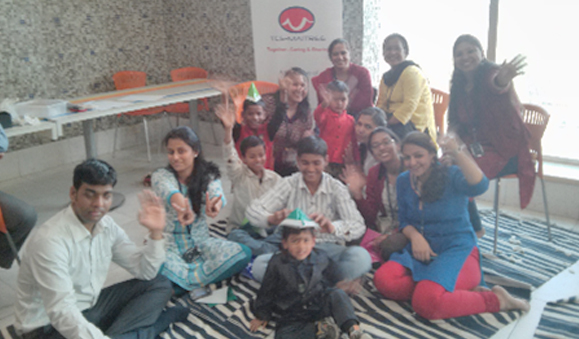 A fun camp was organised for children and spouses of the housekeeping staff in Delhi