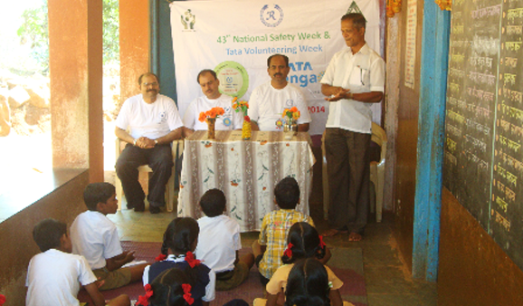 An awareness programme on girl education, 'Spoorthi the Inspiration', was conducted along with a session on the importance of safe drinking water