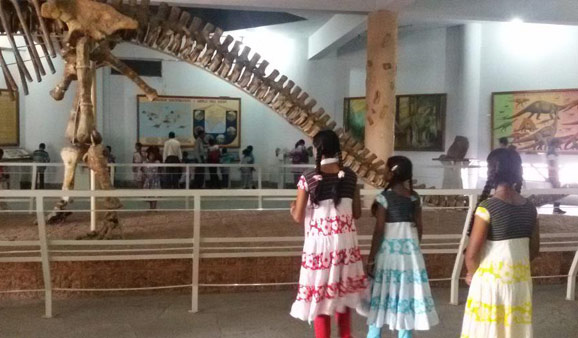 Twenty children of Pyaram Vijaya Bharathi Vidya Sagar Charitable Trust enjoyed a visit to the Birla Planetarium and Science Museum