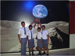 Volunteers conducted a motivational and educational visit for schoolchildren to the Nehru Planetarium in Mumbai