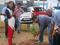 Emloyees planted more than 200 Ashoka, Gulmohar and Neem saplings